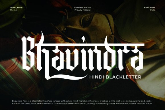 Bhavindra: A Display Font for Bold Branding