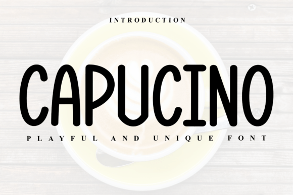 Capucino Display Font for Warm Holiday Web Projects