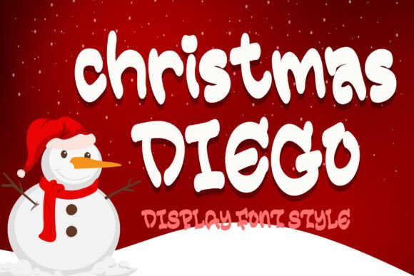 Christmas Diego Font for Holiday Campaigns