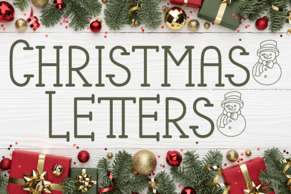 Christmas Letters Font