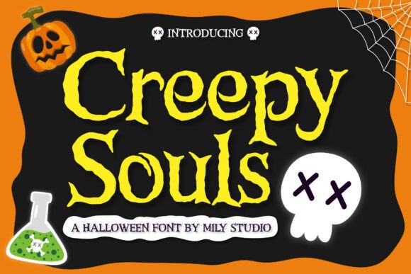 Creepy Souls Font for Halloween Marketing