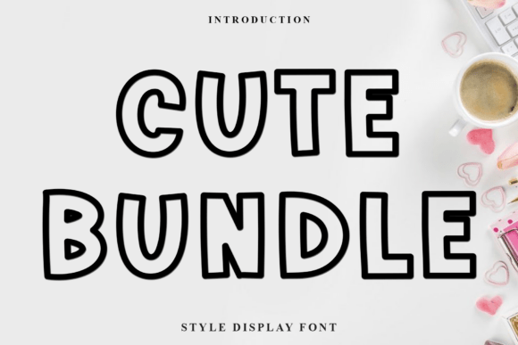 Cute Bundle Font: A Playful Display Typeface for Branding Projects