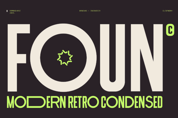 Foun Font for Bold Web Design