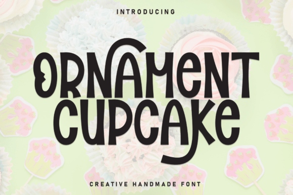 How Ornament Cupcake Font Gives Small Business Branding a Polished Look