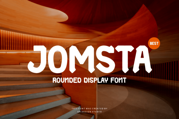 Jomsta: A Bold Display Font