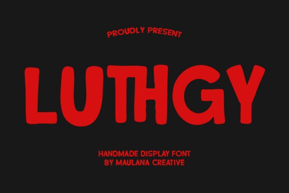 Luthgy Font for Creative Makers