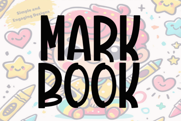 Mark Book Font for Creative Campaigns