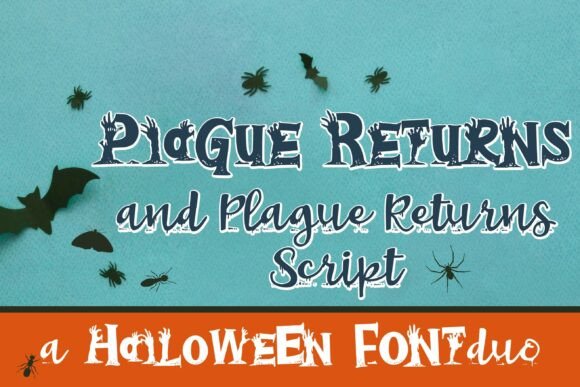 Plague Returns Duo Font