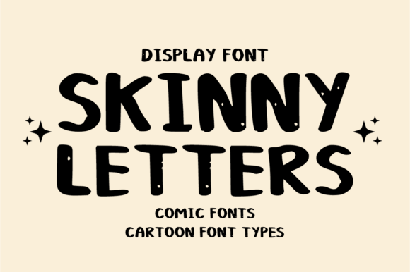Skinny Letters Brings Playful Elegance to Editorial Design