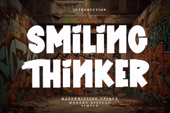 Smiling Thinker Display Font Review for Web Designers and Creatives