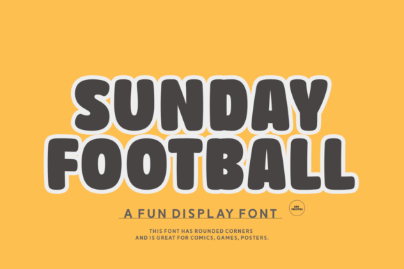 Sunday Football Font