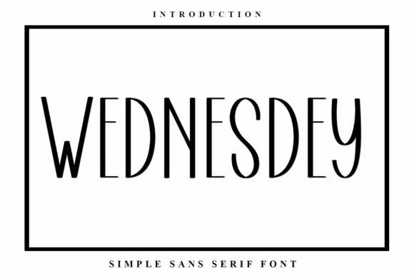 Wednesdey Font for Festive Branding
