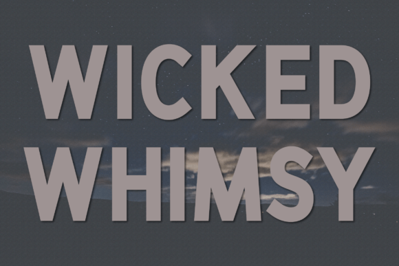 Wicked Whimsy Font for Bold Web Design