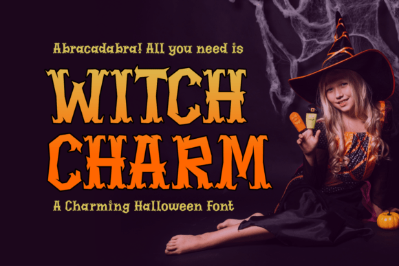 Witch Charm Font for Creative Makers